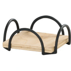 Thumbnail image #2 for Cal-Mil Logan 25220-93 Wood Napkin Holder, 5" x 5" x 3"H, Black