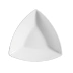 Thumbnail image #1 for CAC China Sushia SHA-T7 Triangular Porcelain Asian Soup Bowl, 18 oz, 7-1/2" Case of 3 Dozen