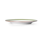 Thumbnail image #2 for Mikasa Hospitality Sunday Brunch 5256039 12" Green Round Porcelain Plate Case of 12