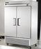 Thumbnail image #5 for True T-49-HC Two-Section Reach-In Solid Swing Door Refrigerator, Bottom-Mounted