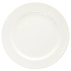 Thumbnail image #1 for Ten Strawberry Street Crism CRISM-24 12-Inch Round Rimmed China Charger Plate, Creamy White Case of 12