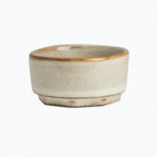 Thumbnail image #1 for Steelite International Robert Gordon, Potter's Collection 6121RG098 Round Porcelain Stack Dish, 1.75 oz, 2.5" x 1.25" Case of 3 Dozen