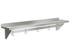 Thumbnail image #4 for KoolMore 60-Inch Stainless Steel Wall Shelf with Pot Rack and 5 Removable Hooks