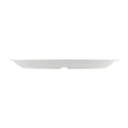 Thumbnail image #2 for CAC China Maxwell MLNC-14 Oval Melamine Platter, White, 13-1/4 x 9-5/8 in, Narrow Rim 1 Dozen