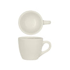 Thumbnail image #1 for Tuxton China Malibu MWF-035 Stackable Ceramic Espresso Cup, 2.625"W x 3.625"D x 2.5"H Case of 2 Dozen