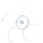 Thumbnail image #1 for AllPoints Foodservice Parts & Supplies Mavrik 282323 Fan Blade, 5-1/4" Diameter, 5-Blade, CCW, White Plastic