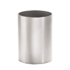 Thumbnail image #1 for TableCraft Products 1155 Round Stainless Steel Sugar Packet Holder, 2" Diameter x 2-3/4" Case of 12