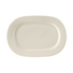 Thumbnail image #1 for Tuxton China DuraTux®© BEH-131D Ceramic Rectangular Platter, Wide Rim, 13-1/8" x 9-1/8" x 1-1/4"H 1 Dozen