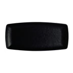 Thumbnail image #1 for Steelite International Creations, Cali 7181TM507 Rectangular Melamine Plate, Black, 9.5 x 4.375 x 1 in 1 Dozen