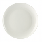 Thumbnail image #1 for CAC China Majesty MAJ-16C Bone China Coupe Plate, Round, 10-1/2-inch Diameter, Bone White 1 Dozen