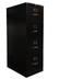 Thumbnail image #7 for Omcan USA 4-Drawer Vertical Filing Cabinet, 18-1/4 Inch Wide, Charcoal Black