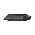 Thumbnail image #2 for G.E.T. Hermosa - EGS B428090-B . . Melamine Chip & Dip Plate, 2-Compartment, Black, 9 x 8 in Case of 6