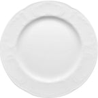 Thumbnail image #1 for Libbey Mozart by Bauscher 657182512000000 Porcelain Plate, 9-3/4" Diameter, Round, Embossed Rim