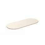Thumbnail image #1 for Steelite Mogogo MGSOVCHV0301 Tabletop Warmer Accessory, Oval, Vanilla