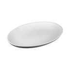 Thumbnail image #1 for G.E.T. Tenaya - EGS RT1612OV-OW . . Oval Melamine Platter, Off-White, 16-3/8"W x 12-3/4"D x 3-1/2"H