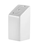 Thumbnail image #1 for CAC China Kingsquare KSE-SS Square Porcelain Salt Shaker, 3-1/4"H Case of 4 Dozen