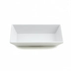 Thumbnail image #1 for G.E.T. Zen - EGS JW36-W . . Rectangular Melamine Sauce Dish/Ramekin, 8 oz, White, 6-1/4"L x 3"W x 1-1/2"H Case of 6