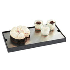 Thumbnail image #2 for Cal-Mil Madera 22071 Rectangular Cold Concept Plate Set, 16-3/4" x 8-3/4", with Base, 2 Cold Packs, No Lid
