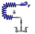 Thumbnail image #4 for T&S Brass Pet Grooming Wall-Mount Mixing Faucet & Spray Assembly, 8