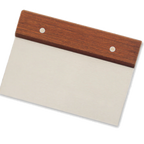Thumbnail image #1 for Alegacy Foodservice Products 182PH Dough Scraper, 4 x 6 in, Stainless Steel Blade, Plastic Handle Case of 12