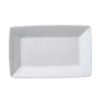 Thumbnail image #1 for Vertex China Signature ARG-R20P Rectangular China Plate, Deep, High-Pitched Rim, Rolled Edge, 11" x 7-1/8" 1 Dozen