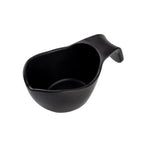 Thumbnail image #1 for TableCraft Products 12275 12 oz Black Melamine Stackable Sauce Boat Case of 40