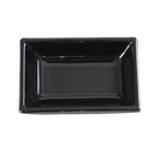 Thumbnail image #1 for Thunder Group Classic 19001BK Rectangular Melamine Sauce Dish, 2 oz, Black, 3-3/4" x 2-1/2" Case of 12 Dozen