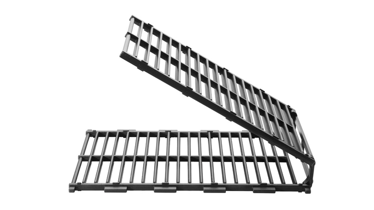 Product image #3 for Lainox Speedy Grill SG11C 1/1 GN Aluminum Alloy Non-Stick Grilling Grid with Handle