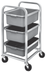 Thumbnail image #6 for Single-Section Aluminum 3-Level End-Load Bus Box Cart