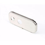 Thumbnail image #1 for AllPoints Foodservice Parts & Supplies 2171362 Stainless Steel Condiment Pump Lid, 7-5/16 x 3-9/16 Inch