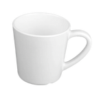 Thumbnail image #1 for Thunder Group CR9018W Plastic Mug, 7 oz, White Melamine Case of 8 Dozen