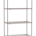 Thumbnail image #1 for Metro Super Erecta SE-3072K4-86-S4 Wire Stationary Starter Wire Shelving Unit, 72"W x 30"D x 86"H, 600 lb. capacity per shelf, 2000 lb. capacity per