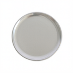 Thumbnail image #1 for CAC China APZP-08C 8-Inch Solid Aluminum Coupe-Rim Pizza Pan Case of 144