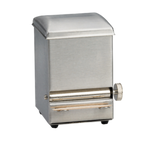 Thumbnail image #1 for TableCraft Products 236 Top-Loading Stainless Steel Toothpick Dispenser, 3-3/4" x 3" x 4-1/2" Case of 12