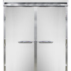 Thumbnail image #2 for Continental Refrigerator Designer Line D2RIN-E Extra-High Two-Section Roll-In Refrigerator, Self-Contained, Solid Doors, Stainless Steel Front