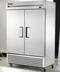 Thumbnail image #5 for True 54-Inch 2-Section Reach-In Refrigerator with Stainless Steel Solid Swing Doors, Bottom-Mount Self-Contained R290 Refrigeration