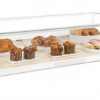 Thumbnail image #2 for Cal-Mil Blonde 3694-71 Self-Service Pastry Display Case, Acrylic & Painted Metal, Pull-Out Drawer, 48"W x 24"D x 10"H