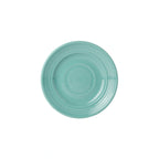 Thumbnail image #1 for Tuxton China Concentrix CIA-062 Ceramic Round Plate, 6-1/4 in, Wide Rim, Island Blue Case of 2 Dozen