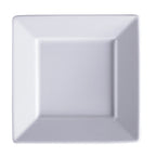 Thumbnail image #1 for G.E.T. Corona, Zen PA1101972424 Porcelain Plate, 10-5/8-Inch Square, Rolled Edge, Bright White Case of 2 Dozen