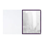 Thumbnail image #1 for Risch SEWNAAP 8.5X11/8.5X11-NYLON Sewn Nylon Add-A-Page Menu Insert, 8.5 x 11 Inch, Clear Pocket, Metal Corners Case of 24