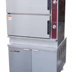 Thumbnail image #1 for Southbend (Middleby) Southbend Steam GCX-16-SB 36-Inch Two-Compartment Gas Convection Steamer, Cabinet Base, 16-Pan, 300,000 BTU