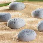 Thumbnail image #2 for JB Prince Pavoni M621 V Silicone Baking Mold, 12 Zen-Shaped Cavities, 16 x 12, Black