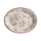 Thumbnail image #1 for Steelite International HL Ivory HL52763883 Oval China Platter, 12.625" x 9.75", Scalloped Edge 1 Dozen