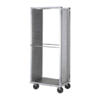 Thumbnail image #1 for Piper Products/Servolift Eastern 841 Aluminum Pan Rack, Closed-Side, Holds 41 18" x 26" Trays, 1-1/3" Spacing