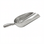 Thumbnail image #1 for CAC China ALSC-58 58 oz Aluminum Scoop with Curved Handle, Round Bottom Case of 36
