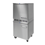 Thumbnail image #1 for Randell Storage & Display 9404-27DT-RBFTR Dual-Temperature 1-Section Reach-In Refrigerator/Freezer, Half-Height Solid Doors