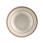 Thumbnail image #1 for CAC China Arizona AZ-3 Ceramic Soup Plate, 10 oz, 9-inch Round, Narrow Rim Case of 2 Dozen