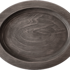 Thumbnail image #1 for ATSMFG Stone Mountain STM-UOS9 ATS MFG Wood Oval Underliner, 10-1/2"L, Walnut Stain
