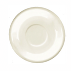 Thumbnail image #1 for International Tableware Cancun 822-01S Latte Saucer, 6-1/8" Round, Ceramic, American White Case of 2 Dozen