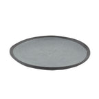 Thumbnail image #1 for G.E.T. Pottery Market CS-90-GR 9" Round Coupe Melamine Dinner Plate, Speckled Gray 1 Dozen
